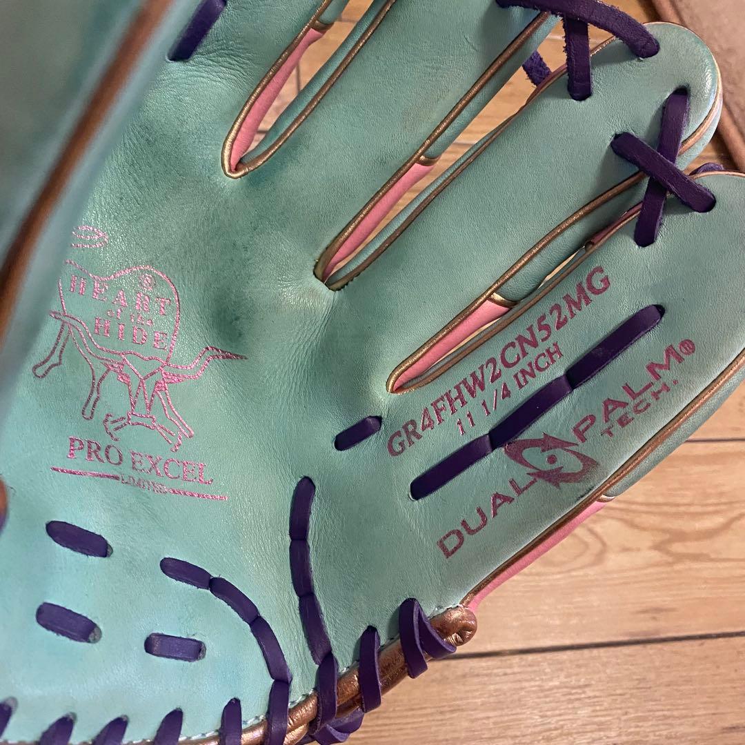 【限定カラー】ローリングス HOH プロエクセル 軟式 内野用グローブ【美品】