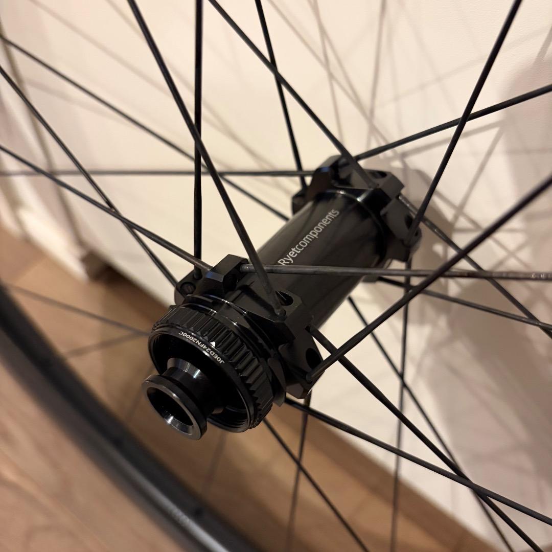 RYET ディスクブレーキ用 700C カーボンホイール　50mmハイト