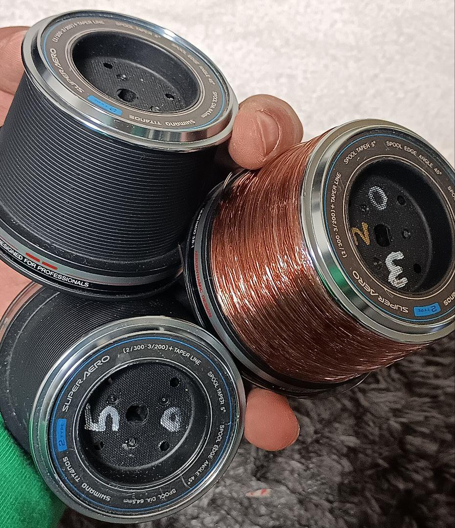 最終価格シマノスーパーエアロスプール12個まとめてキススペシャル等