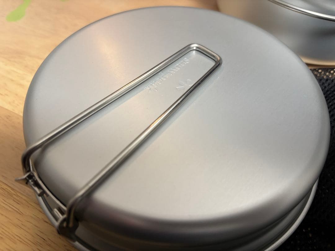 未使用スノーピークアルミパーソナルクッカーセット&ユニフレームフライパンセット