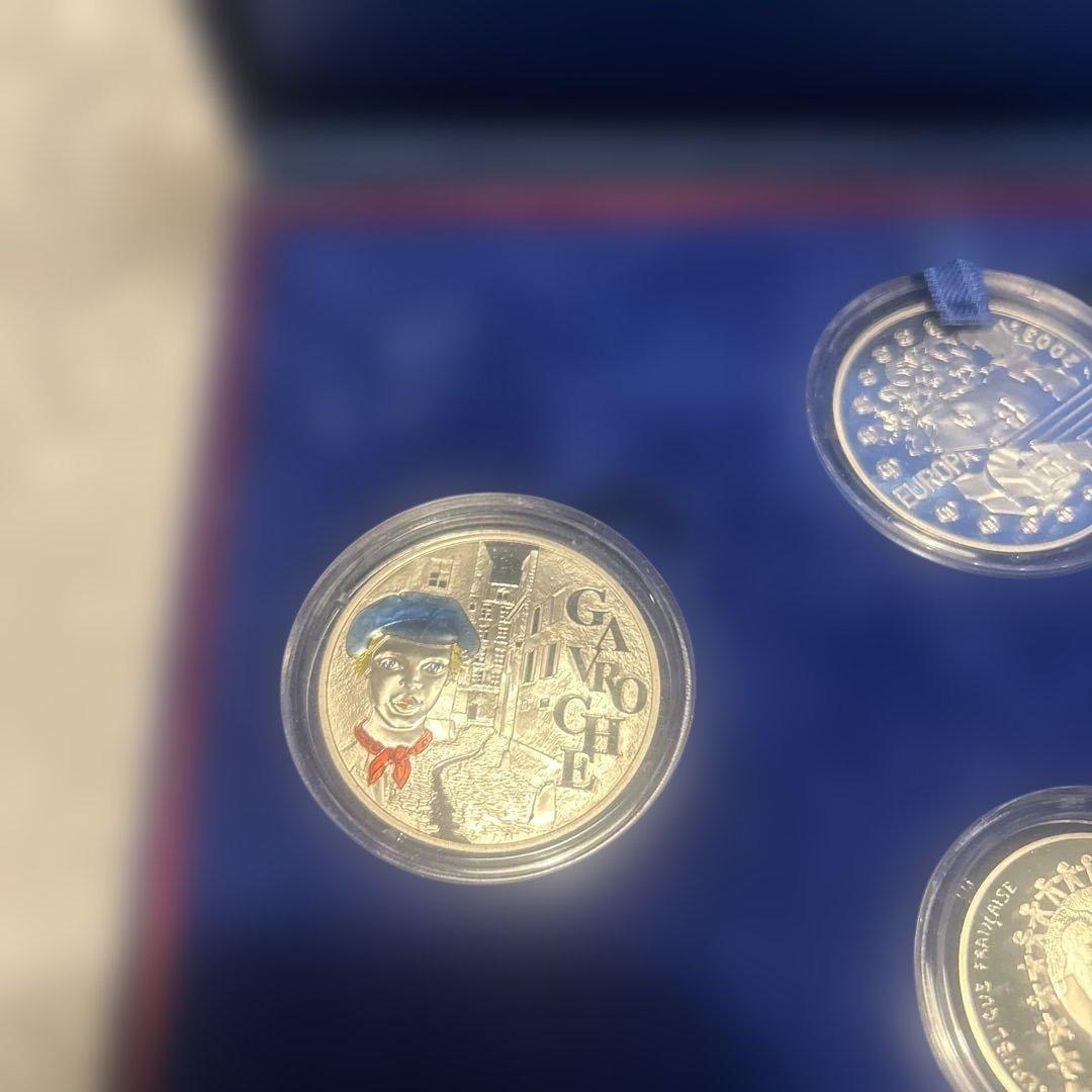 Monnaie de Paris 記念硬貨 4枚セット 2002年製