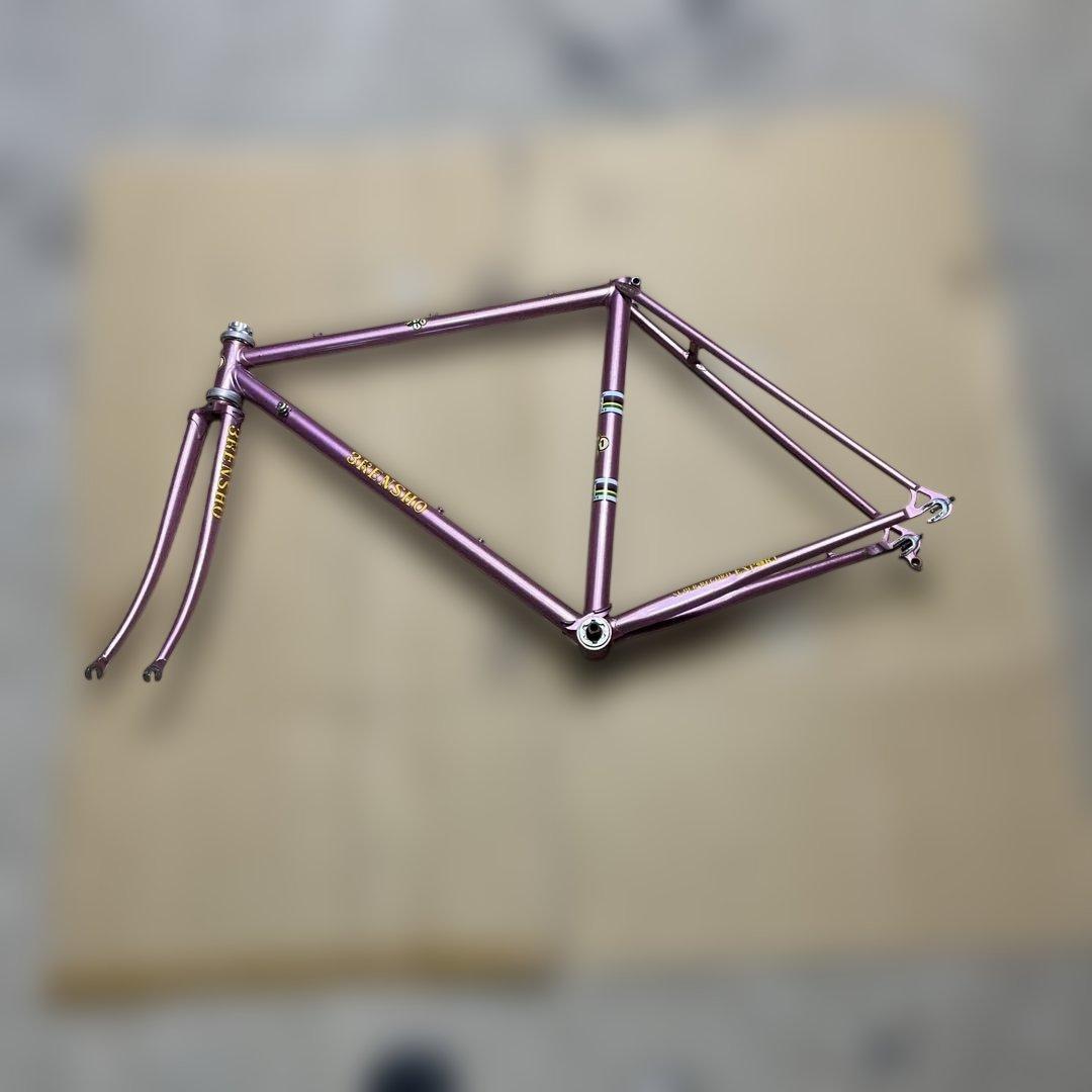 3RENSHO ロードバイクフレーム ピンク