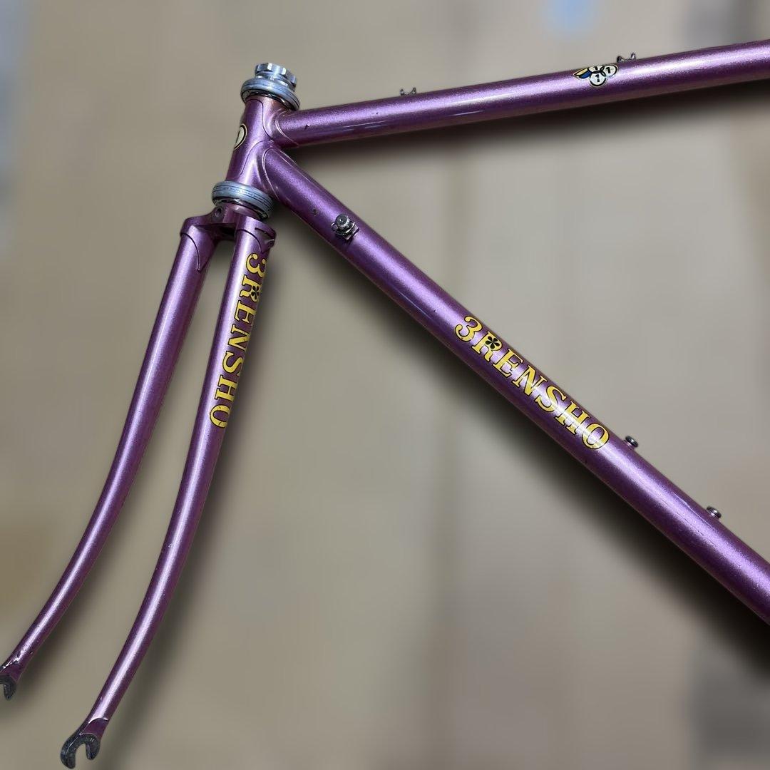 3RENSHO ロードバイクフレーム ピンク