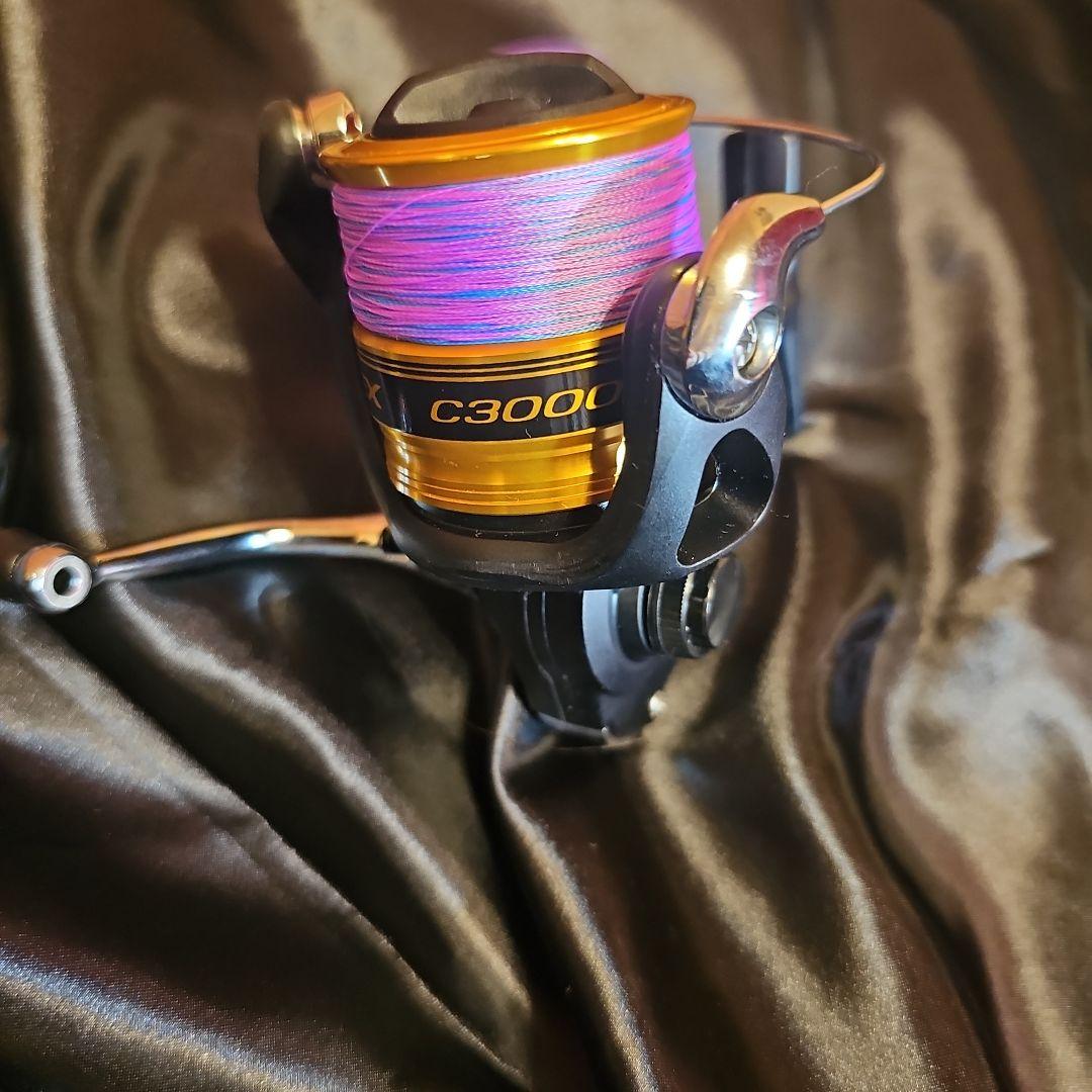 SHIMANO　万能ロッド　リール　【新品peライン0.6号】着用！エギング