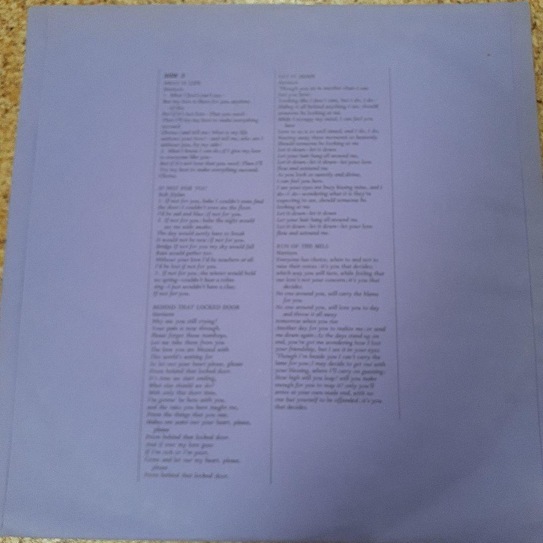 ジョージ・ハリスン 【 All Things Must Pass】