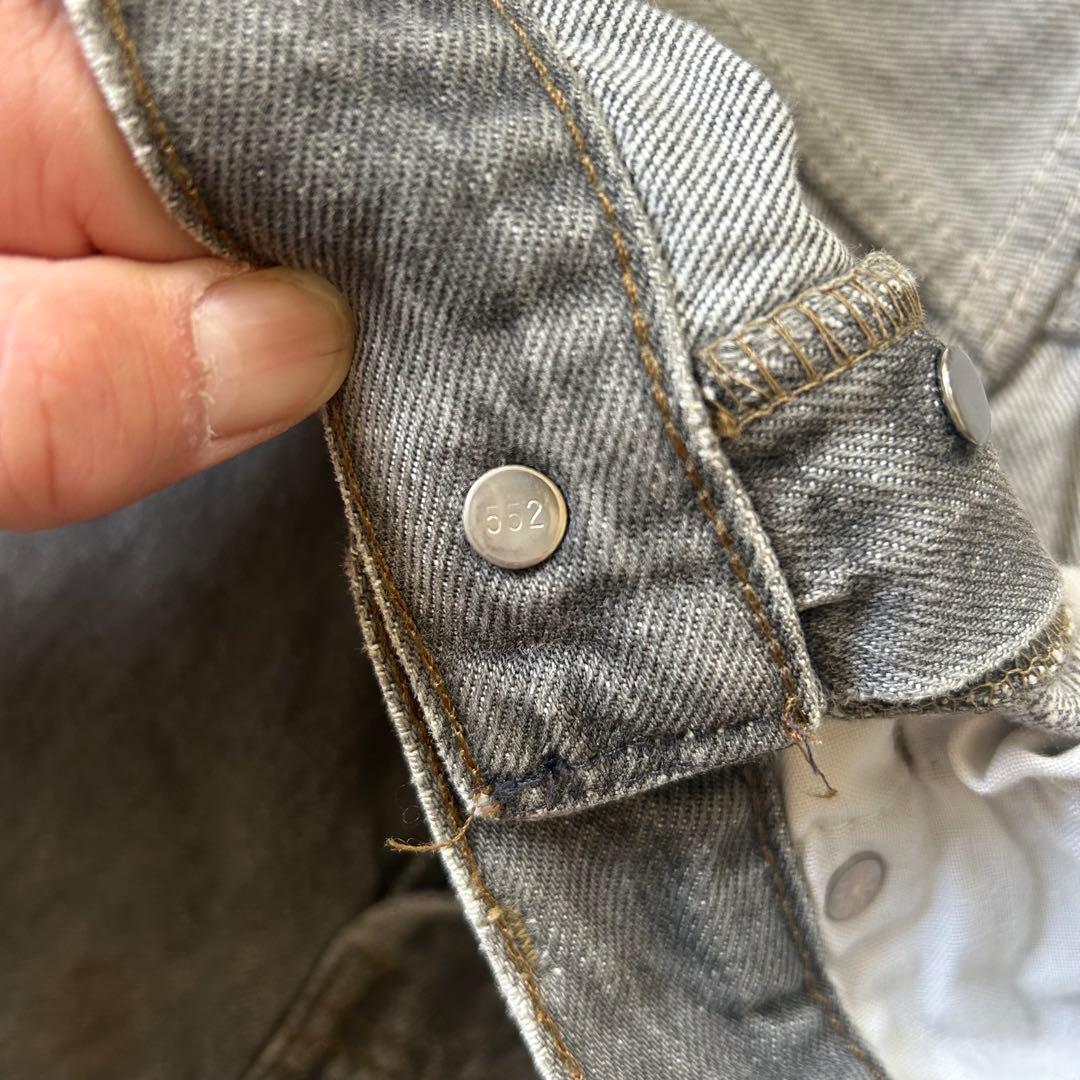 希少 Levi’s 501 先染めブラックデニム USA製 92年製 W32