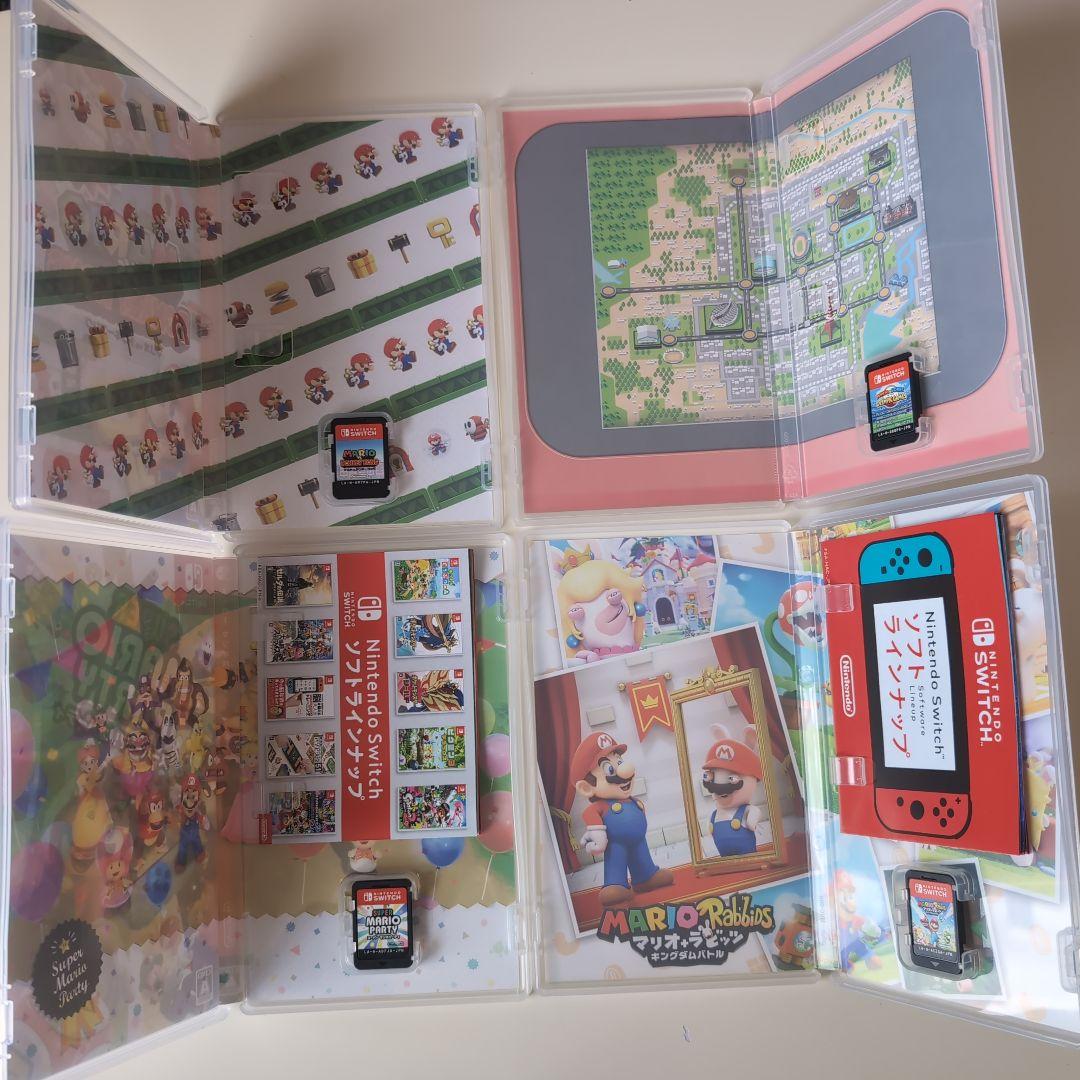 任天堂switch スーパーマリオシリーズソフト7本セット まとめ売り