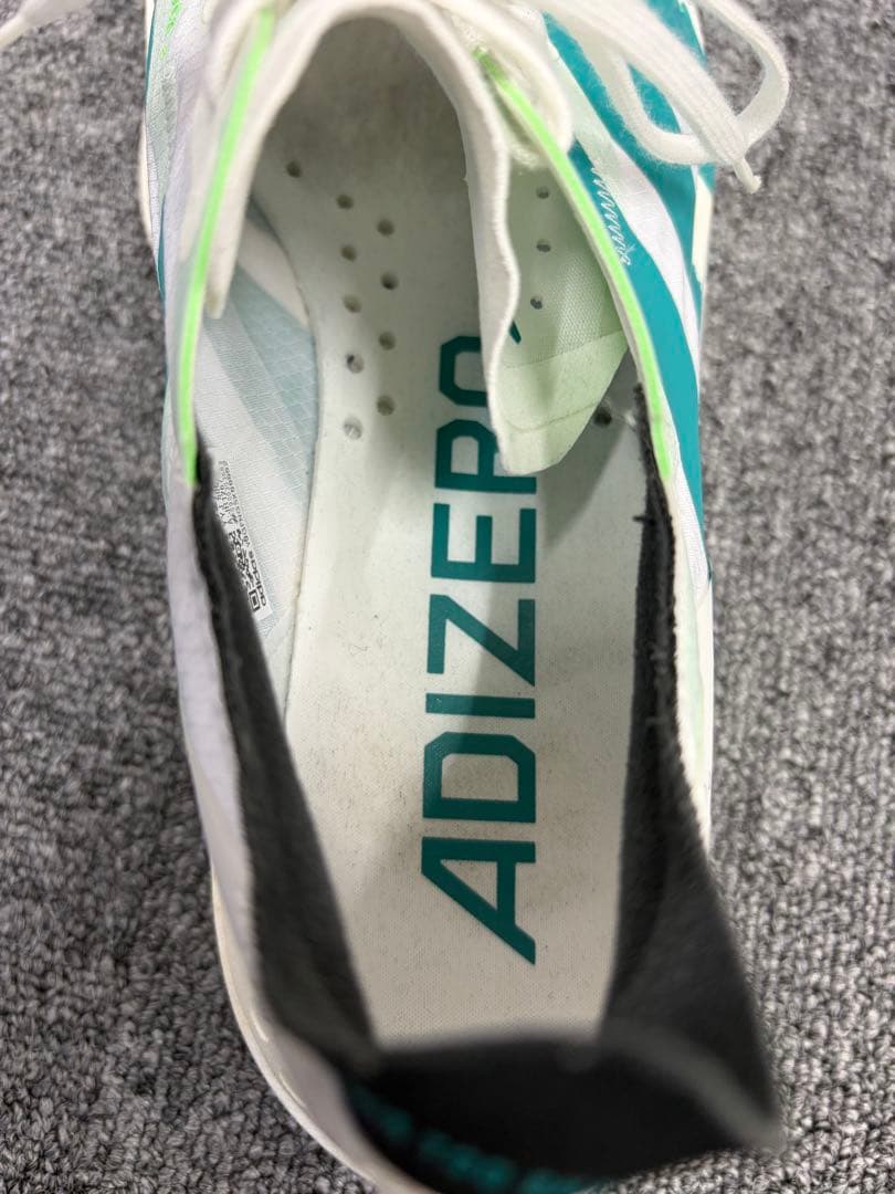 アディダス アディオス プロ4 走行210km 25.5cm 箱なし