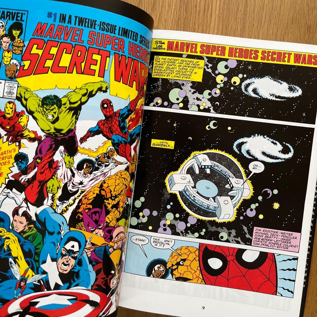 青年漫画 Marvel Omnibus Secret Wars OOP