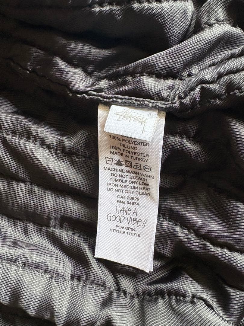 STUSSY WORK JACKET INSULATED CANVAS サイズS