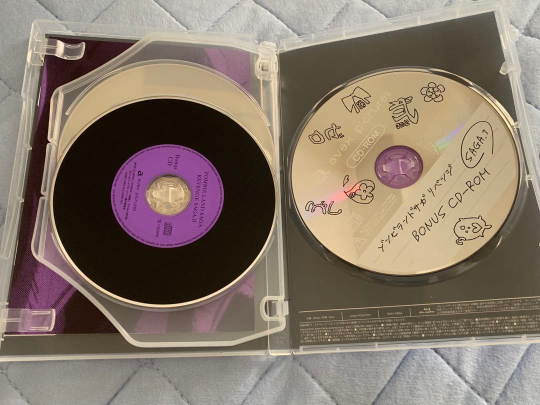 ゾンビランドサガ リベンジ 初回版 全3巻セット　ブルーレイ　特典付き