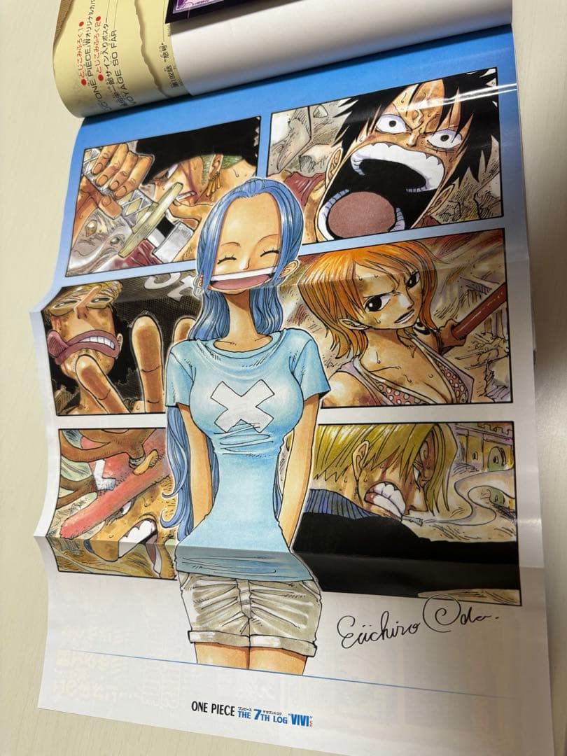 ONE PIECE THE LOG 1〜10巻 ポスター付 状態良好 おまけ付