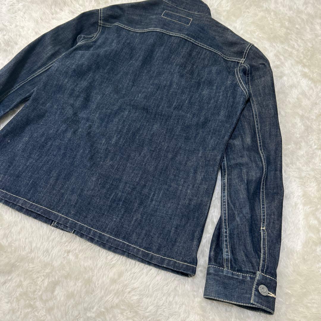 ジャーナルスタンダード デニムカバーオール ジャケット レザーストラップ