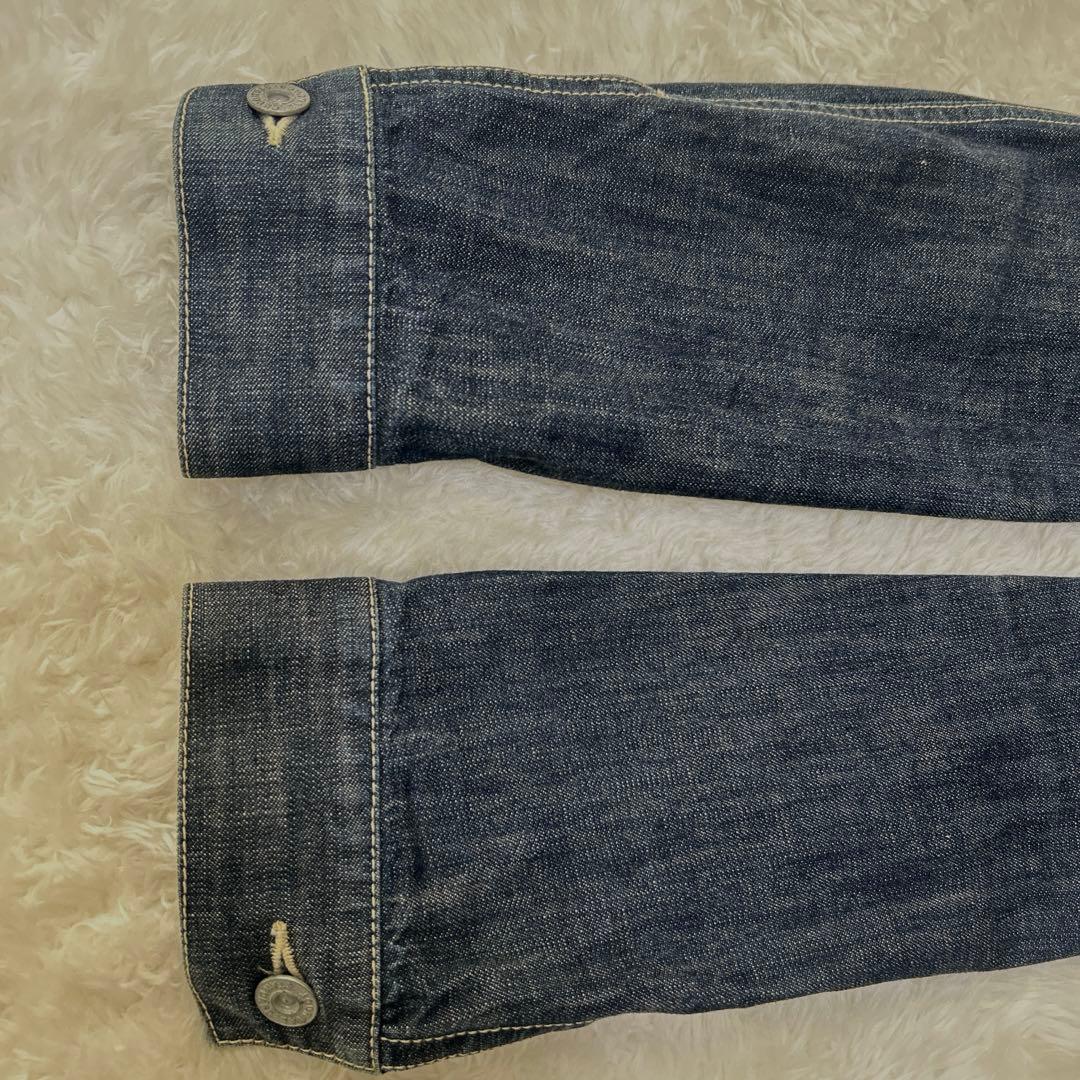 ジャーナルスタンダード デニムカバーオール ジャケット レザーストラップ