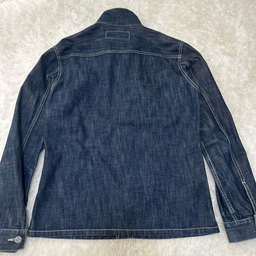 ジャーナルスタンダード デニムカバーオール ジャケット レザーストラップ