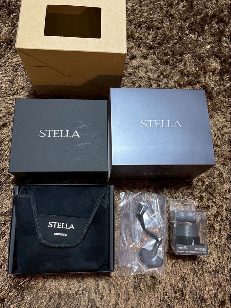 シマノ 22ステラ 4000XG SHIMANO スピニング　夢屋スプールセット