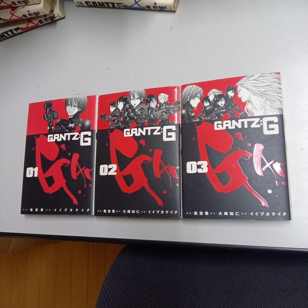 GANTZ全37巻、GANTZ:G全3巻、GANTZ:E1,2,3,5,6,7巻