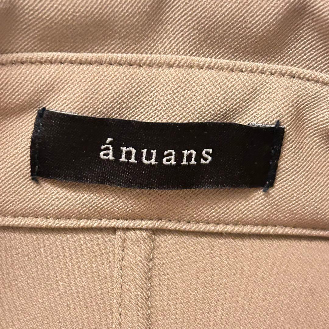 ✨新品タグ付✨anuans トレンチロングワンピース ベージュ 2way フリー