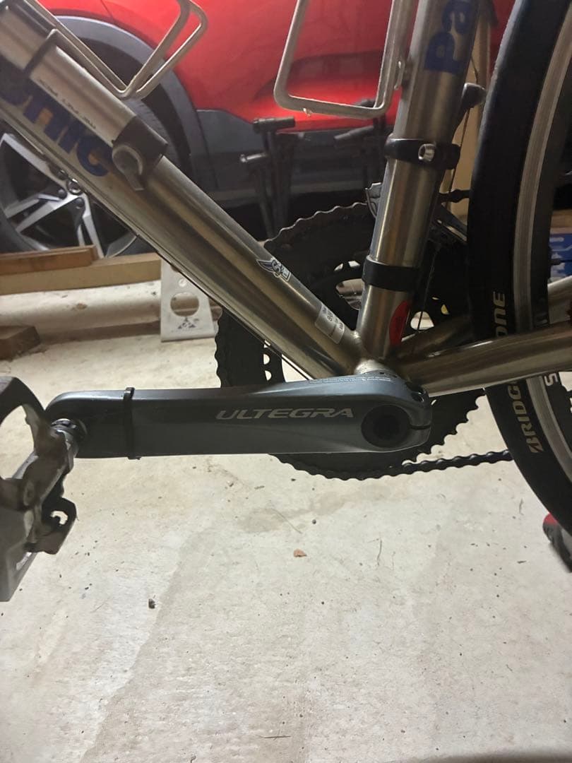 Panasonic チタン　ロードバイク　B-ORT17UA ultegra