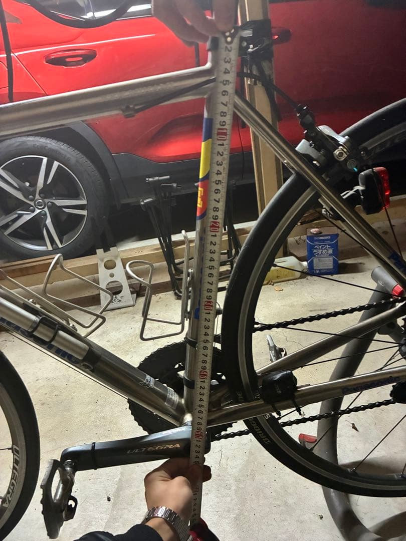 Panasonic チタン　ロードバイク　B-ORT17UA ultegra