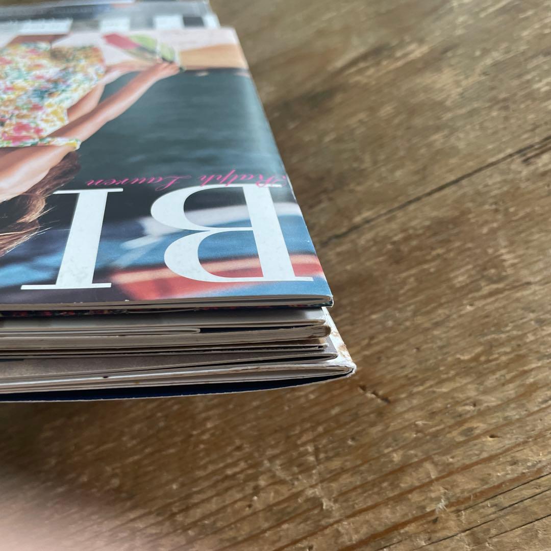 ラルフローレン ブルーレーベル カタログ ヴィンテージ 10冊セット