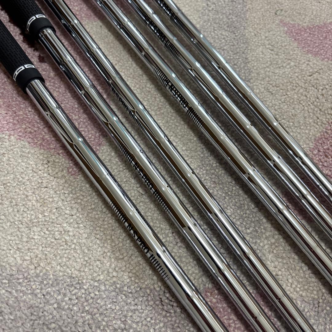 美品 タイトリスト T350 2023 6-48 6本 NSPRO 105T S