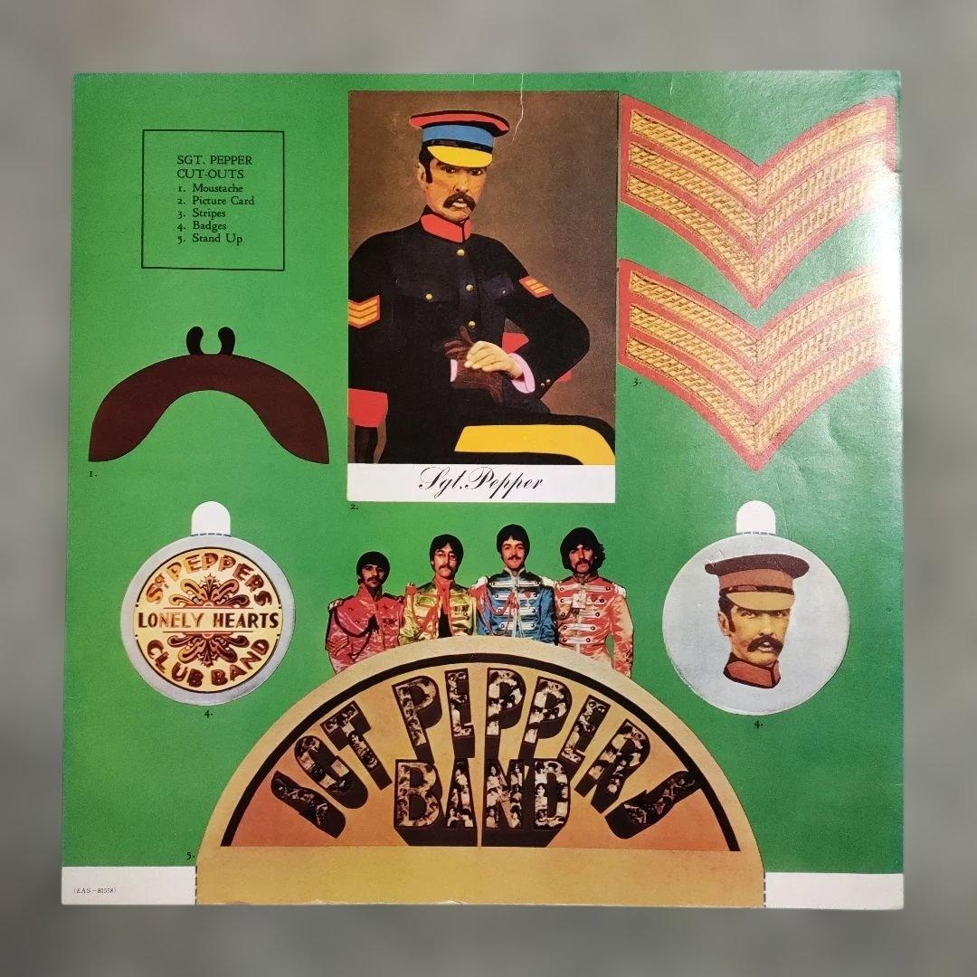 【赤盤良品ＬＰレコード】ビートルズ／サージェント・ペパーズ