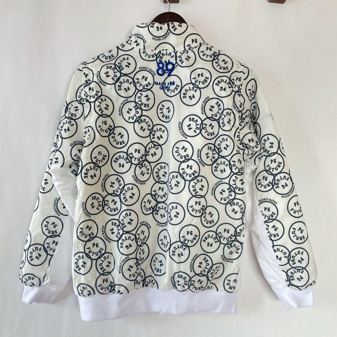 4WAYパーリーゲイツ リバーシブル 中綿ブルゾン PERTEX 1 ニコちゃん