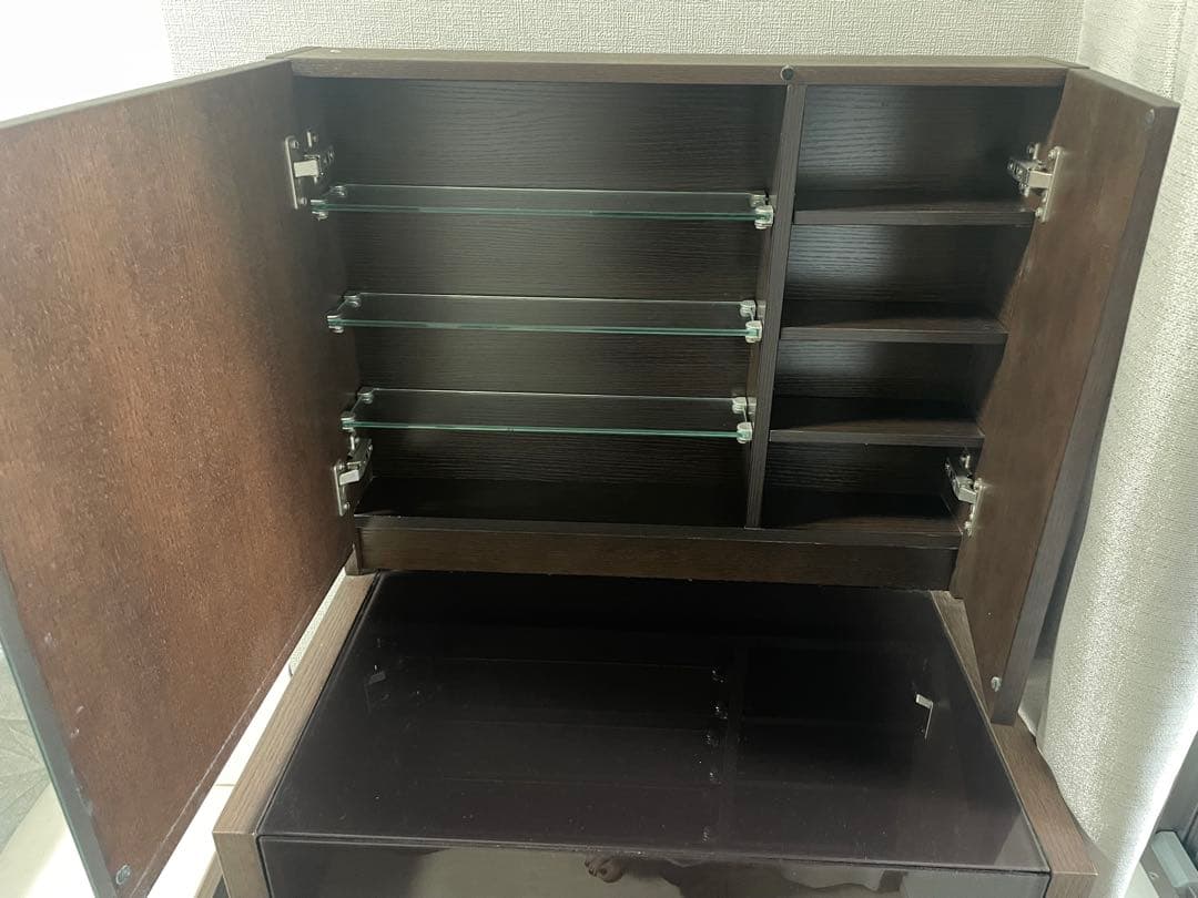 モーダエンカーサ　ダークブラウン ドレッサー・鏡台