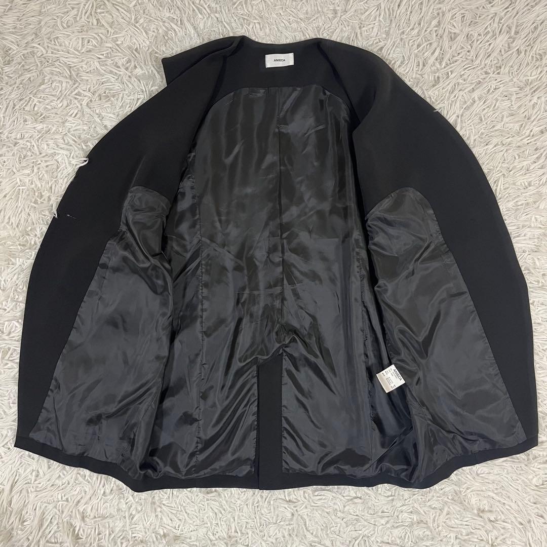 美品❣️ANIECA アニーカ 完売品 コクーンベスト ジレ ブラック 黒