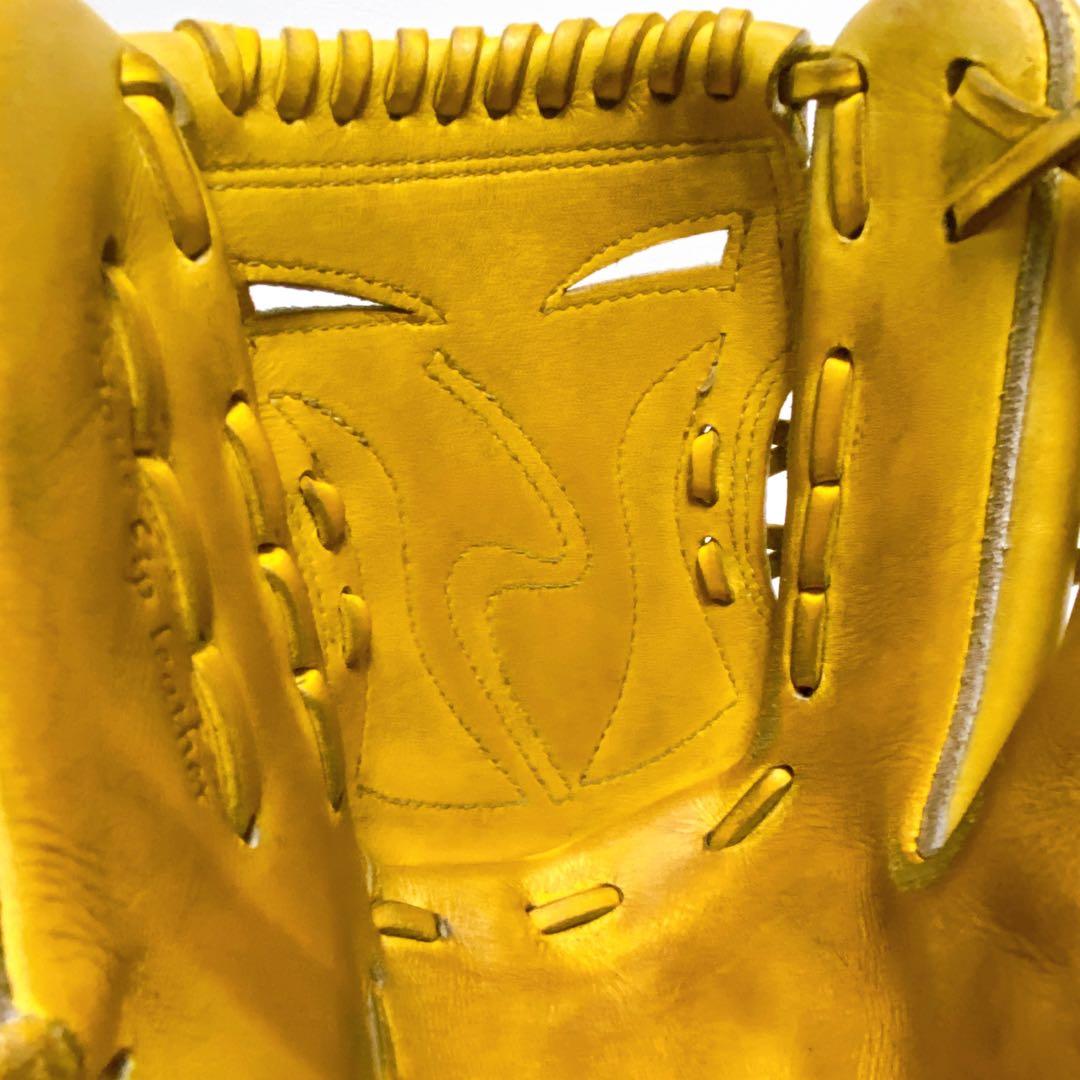 Wilson staff ウィルソンスタッフ　投手用硬式グローブ　イエロー　袋付