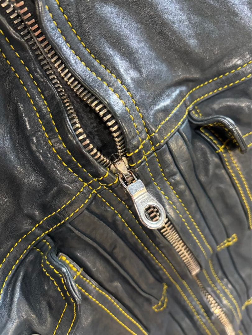 BACKLASH ポーランドショルダーレザージャケット 1529-05