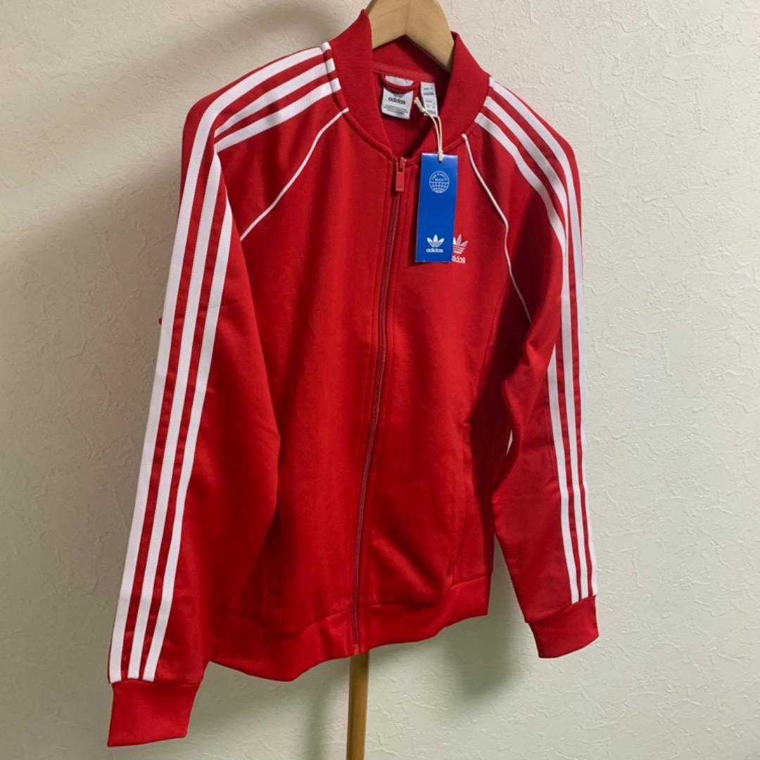 【新品未使用】アディダス トラックジャケット ファイヤーバード XL レッド 赤