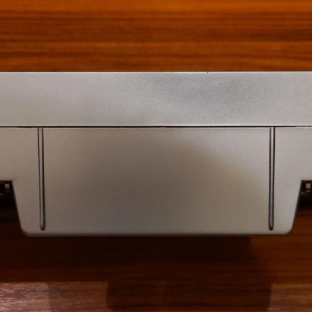 idea label ミラー型 電波式LEDクロック 置時計 美品