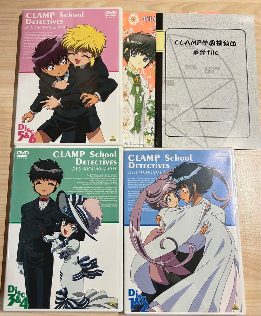 CLAMP学園探偵団 DVDメモリアルボックス〈6枚組〉