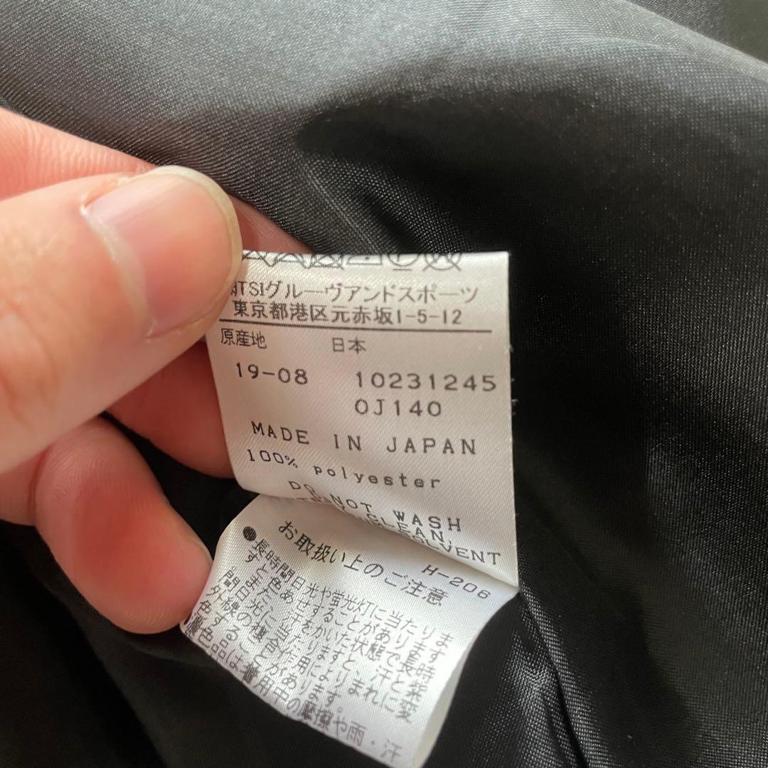 【近年美品】PEARLY GATES 　ロゴ刺繍　テーラードジャケット 　黒