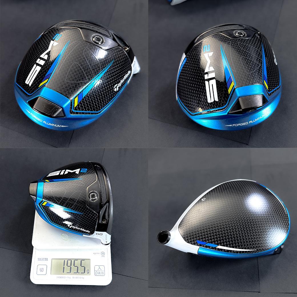 テーラーメイド sim2 8.0度 ヘッドのみ美品 レアスペック ヘッドカバー