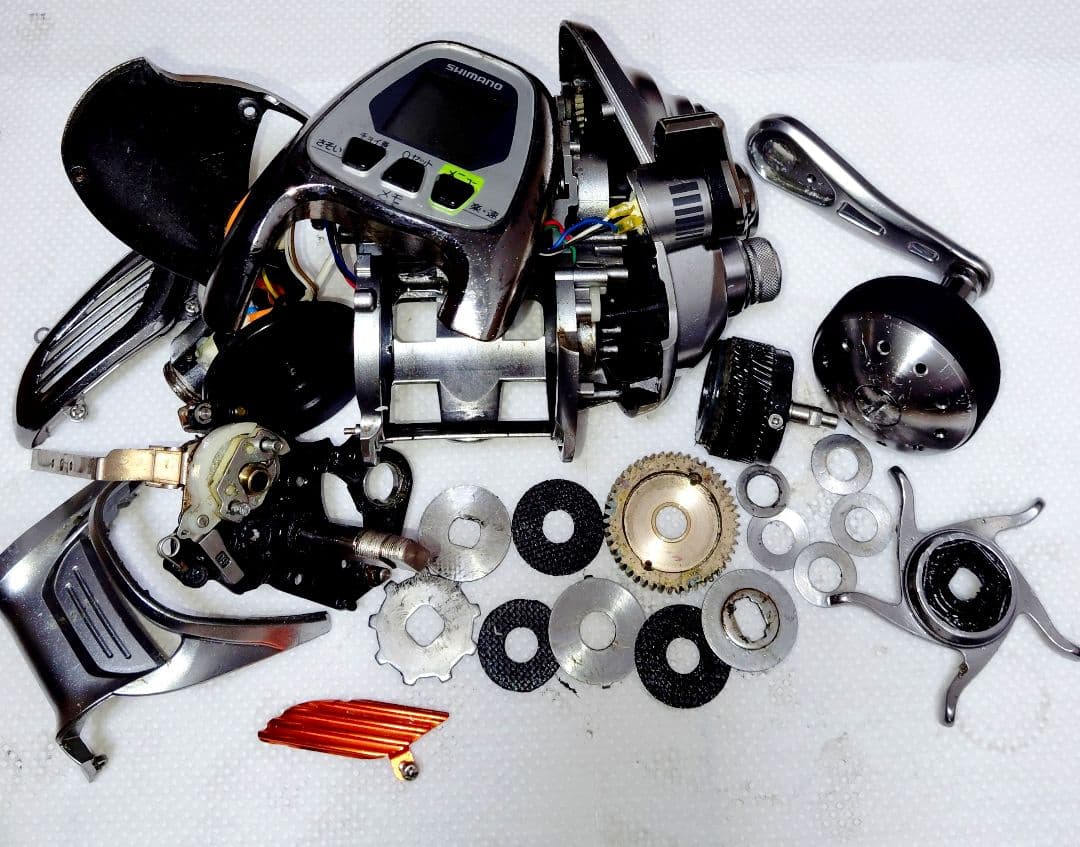 シマノ電動リールホースマスター2000MＫオーバーホールメンテナンス済み