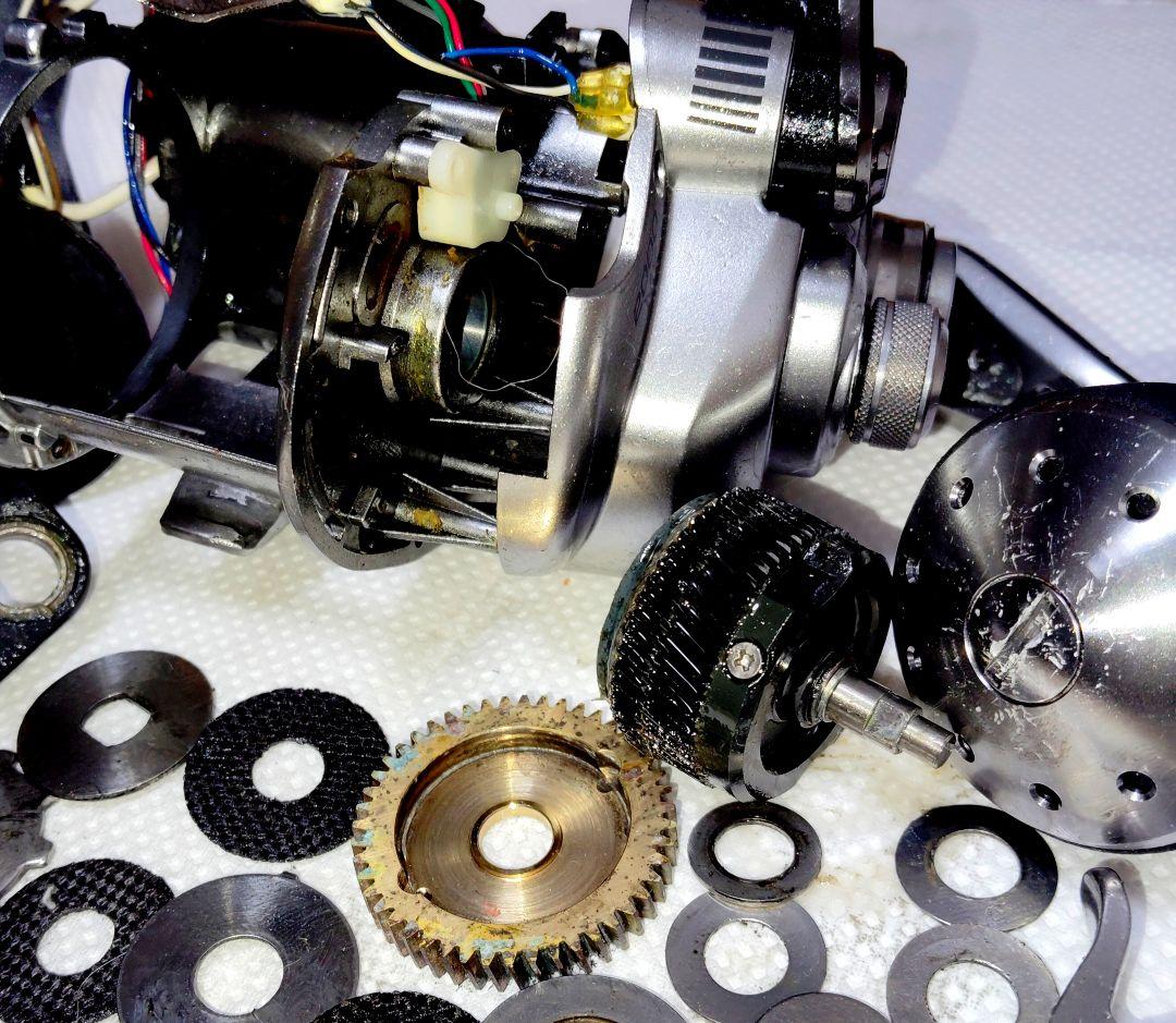 シマノ電動リールホースマスター2000MＫオーバーホールメンテナンス済み