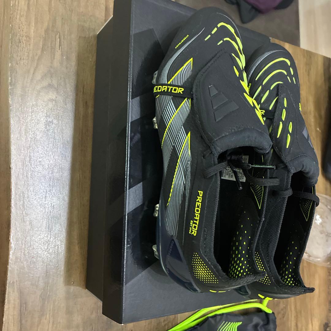 アディダス プレデター ELITE FT FG(ブラック×イエロー) 26.5