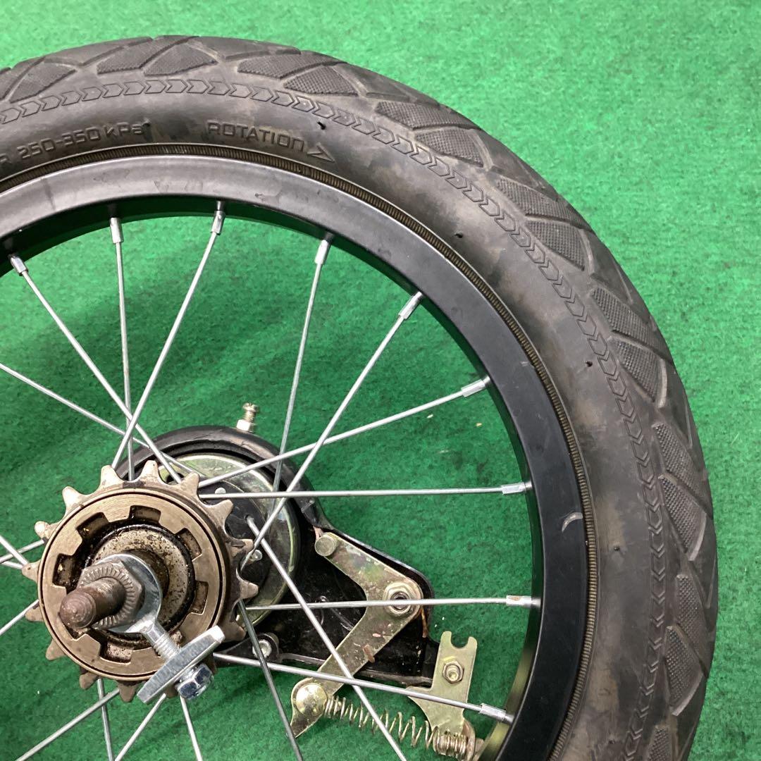 アルミリム　後輪　14x2.125 タイヤ付 ハマー　リア　14インチ