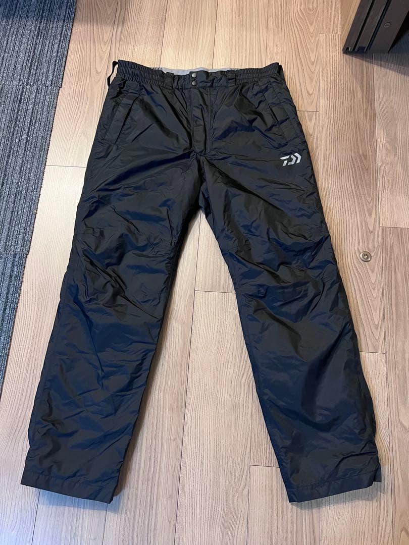 Daiwa レインウェア ブラック/グレー サイズ:XL