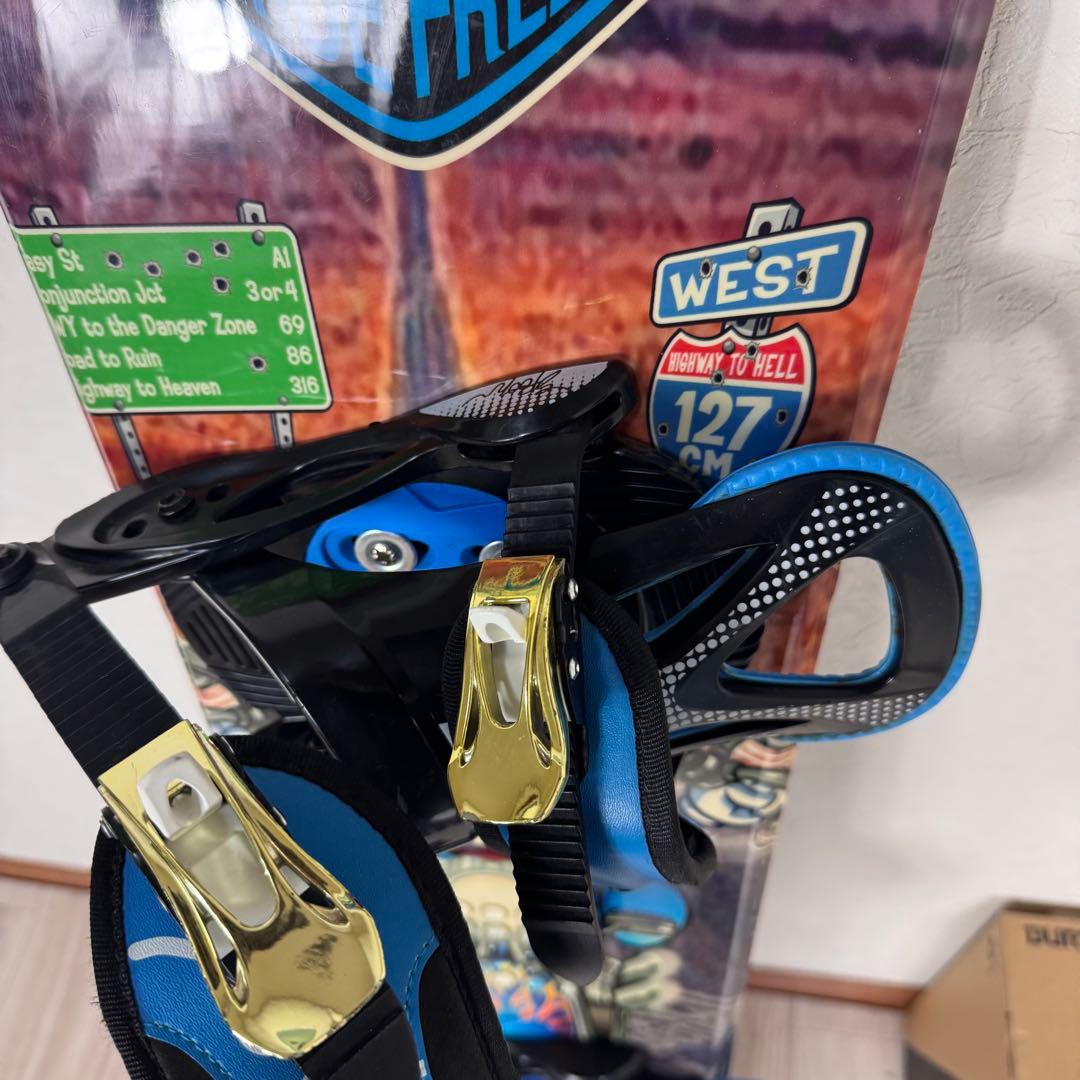 専用ジュニア スノーボード セット 127cm ブーツ24cm