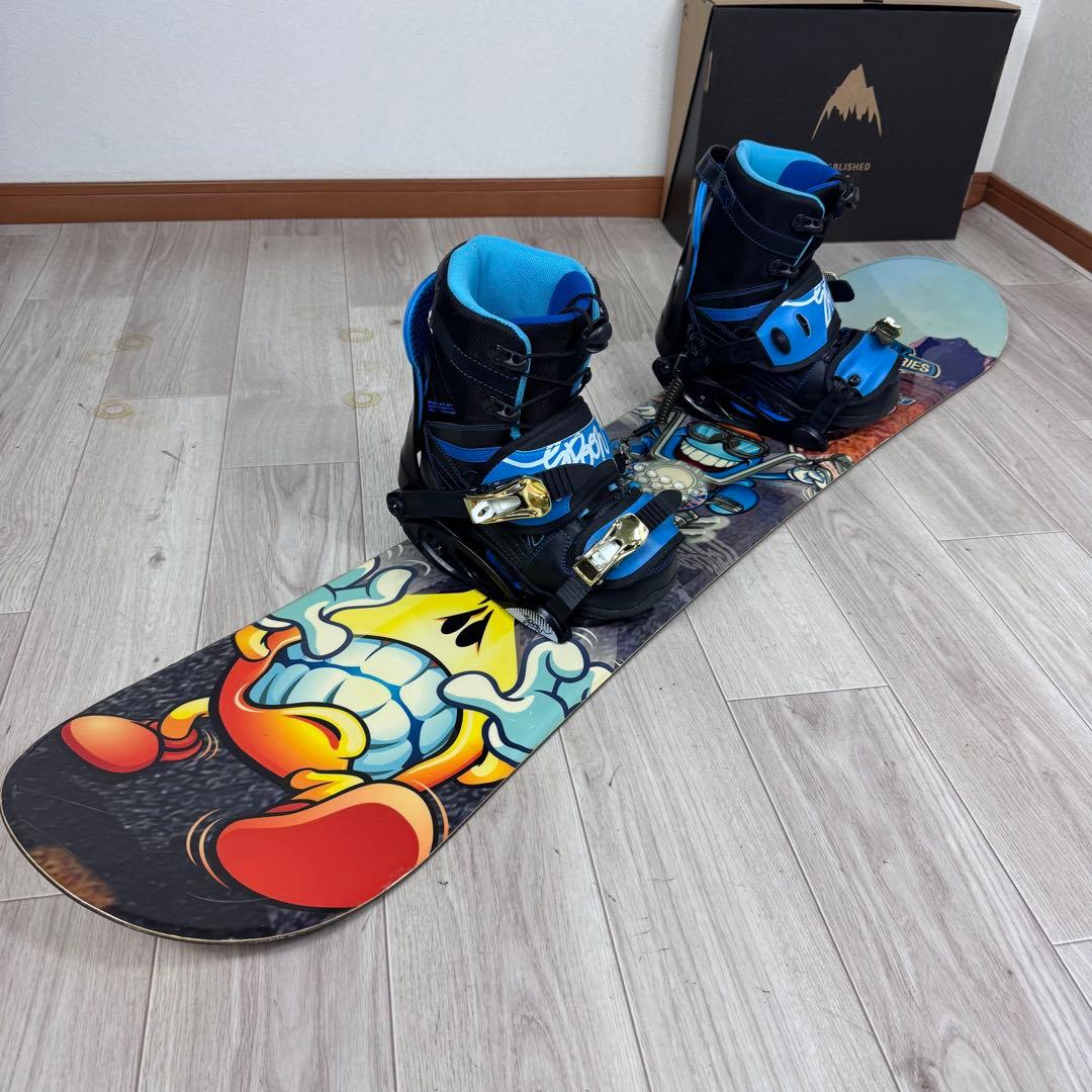 専用ジュニア スノーボード セット 127cm ブーツ24cm