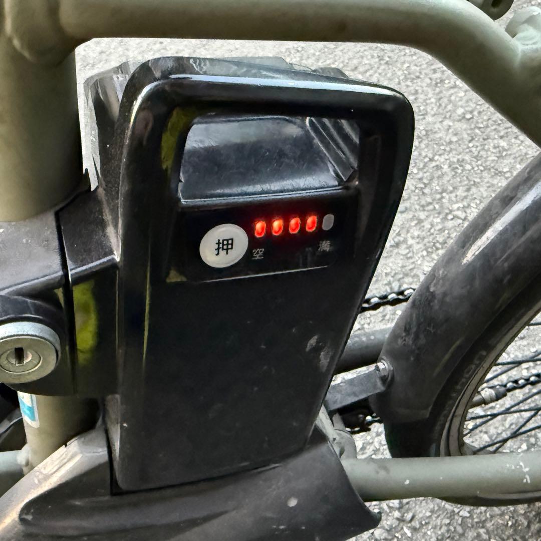 ジャンク Panasonic 電動アシスト自転車 ベロスターミニ