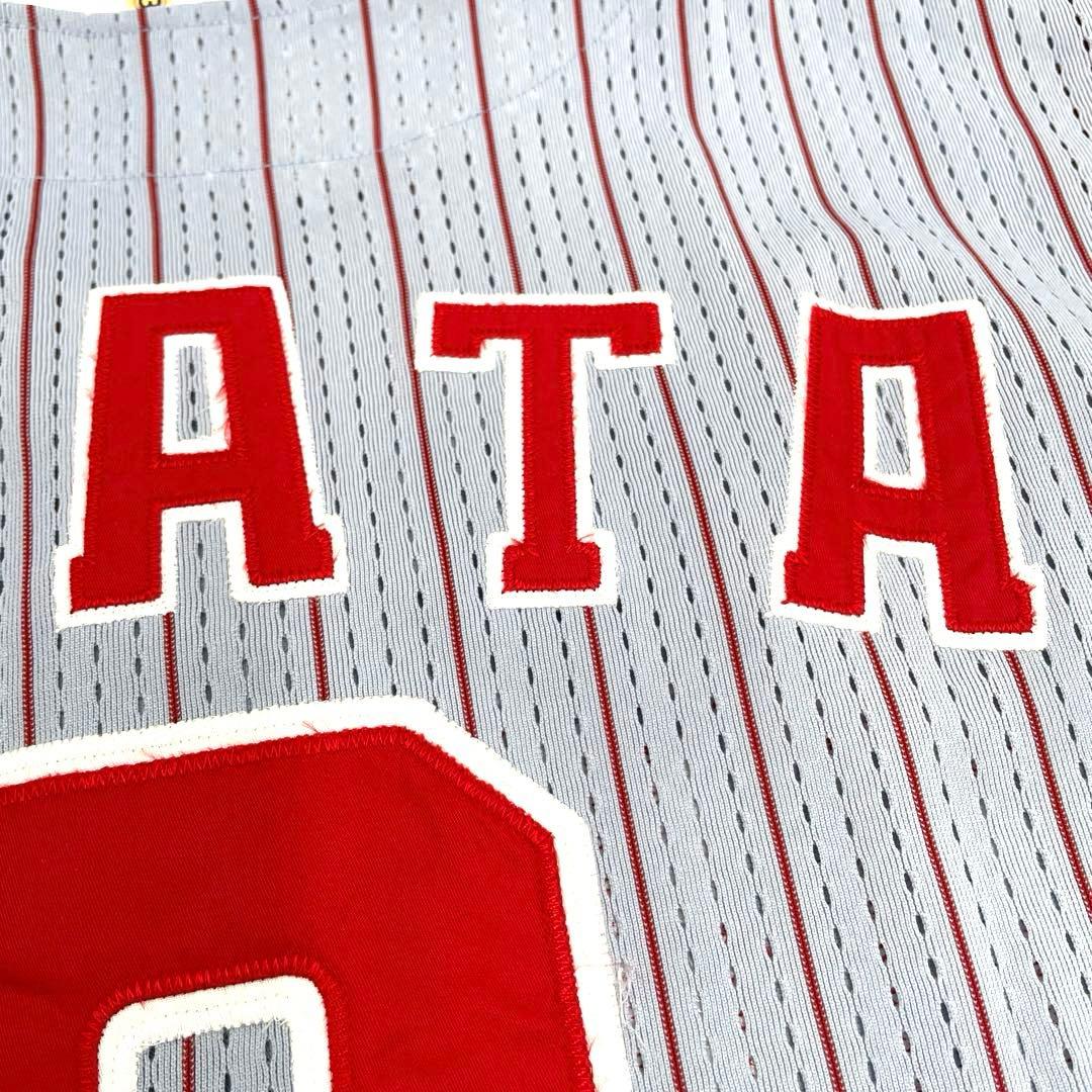 希少　広島東洋カープ　緒方孝市　Lサイズ　ハイクオリティ刺繍　復刻ユニフォーム