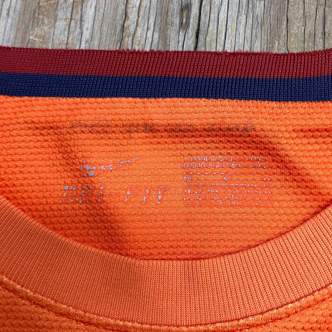 NIKE バルセロナ 12/13 アウェイ ユニフォーム ゲームシャツ オレンジ