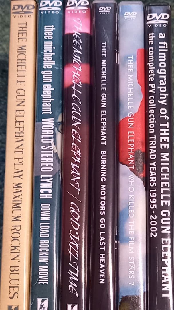 DVD 6枚セット/ミッシェルガンエレファント