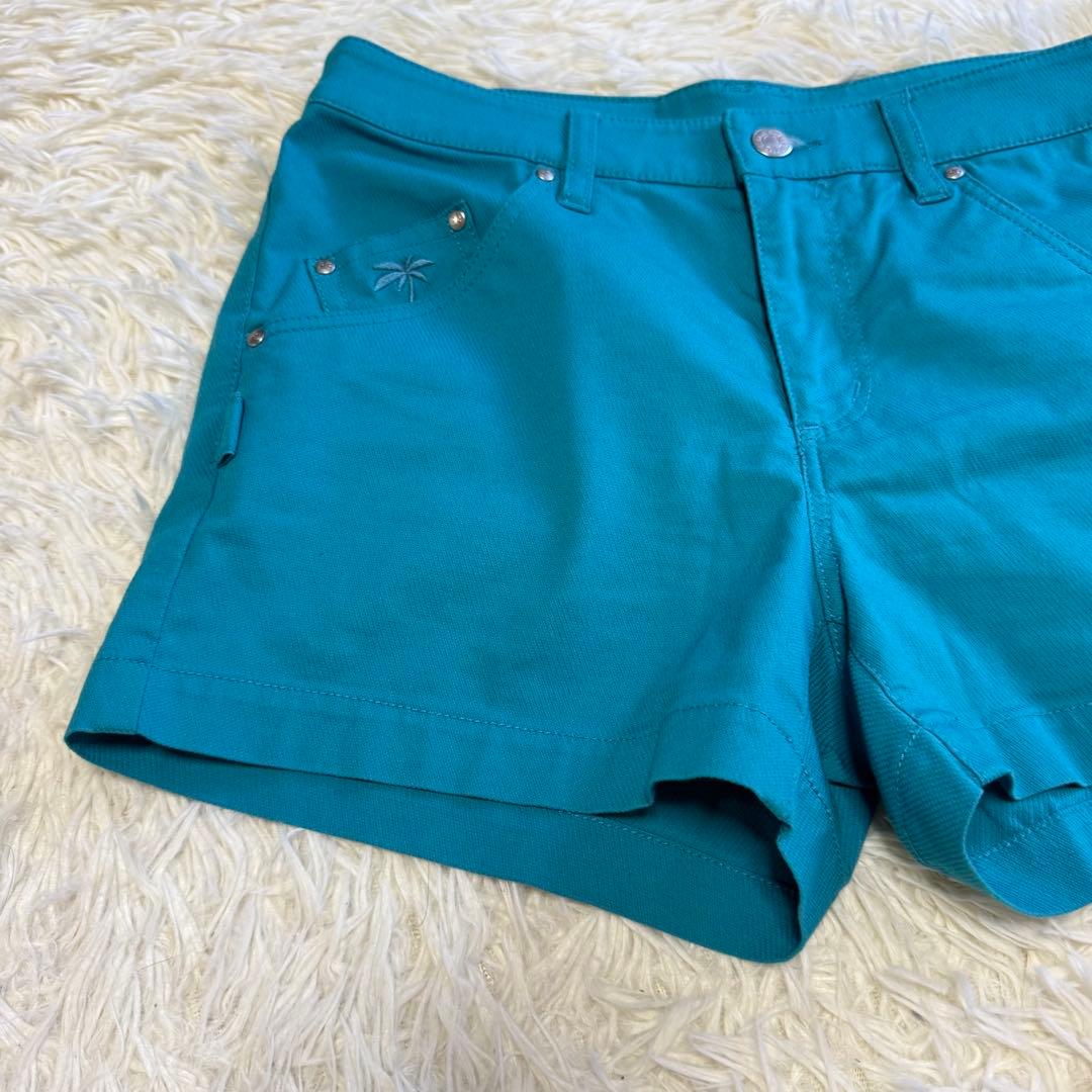 【パーリーゲイツ】美品 セットアップ ポロシャツ ショートパンツ レディース