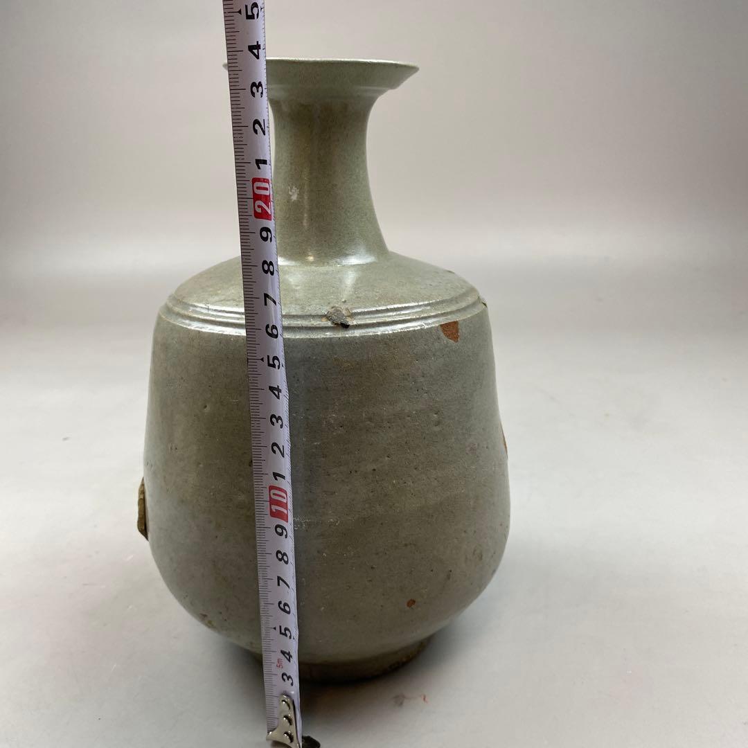 朝鮮美術 李朝 白磁徳利 花瓶